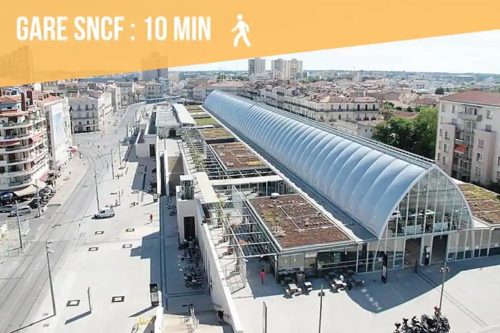 La Suite Eximia Avec Patio - Parking Souterrain Inclus - Centre Historique Montpellier Exteriör bild